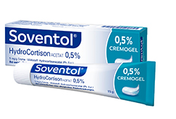 SOVENTOL Hidrokortizona acetāta 0,5% krēms, 15 g