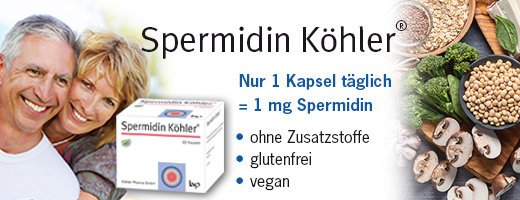 SPERMIDIN Köhler kapsulas, 60 kapsulas