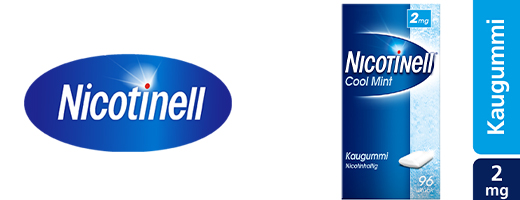 NICOTINELL Košļājamā gumija Cool Mint 2 mg, 96 gab