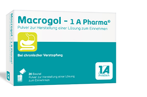 MACROGOL-1A Pharma Plv.z.Her.e.Lsg.z.nehmen, 20 gab
