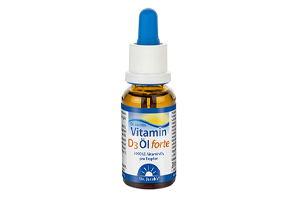VITAMIN D3 ÖL forte Dr Jacob's pilieni, 20 ml