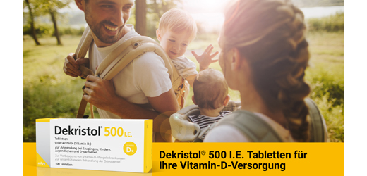 DEKRISTOL 500 I.U. tabletes, 100 gab