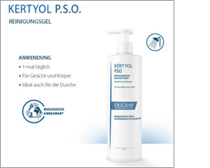 DUCRAY KERTYOL PSO Mitrinošs tīrīšanas gels, 400 ml