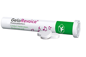 GELOREVOICE Tabletes rīklē bez melnā plūškoka-mentola, 20 gab