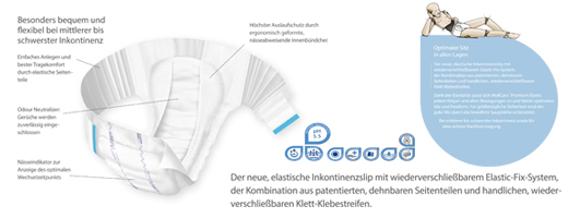MOLICARE Premium Elastic Slip 8 pilieni M izmērs, 26 gab