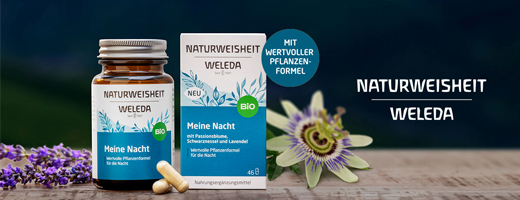 WELEDA Natural Wisdom My Night Capsules, 46 kapsulas