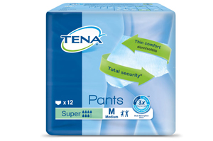 TENA PANTS super M ConfioFit vienreizlietojamās bikses, 12 gab