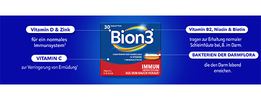 BION 3 tabletes, 30 gab