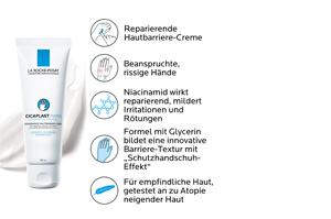 ROCHE-POSAY Cicaplast roku krēms, 100 ml
