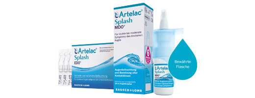 ARTELAC Splash EDO acu pilieni, 30X0,5 ml
