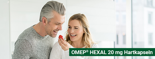 OMEP HEXAL 20 mg kuņģim noturīgas cietās kapsulas, 14 gab