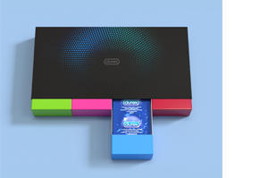 DUREX Pārsteidz mani prezervatīvu maisījums kastītē, 40 gab