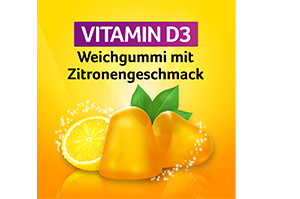 VIGANTOLVIT 2000 I.U. D3 vitamīna mīkstās gumijas, 60 gab