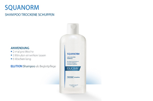 DUCRAY SQUANORM Šampūns pret sausām blaugznām, 200 ml