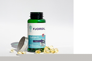 FJORDIL Omega-3 kapsulas, 120 kapsulas