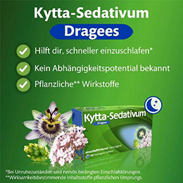 KYTTA SEDATIVUM Apvalkotās tabletes, 100 gab