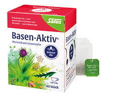 BASEN AKTIV Tēja Nr. 2 Piena pienenes Organic Salus, 40 kapsulas