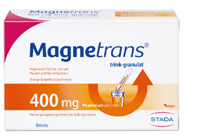 MAGNETRANS 400 mg dzeramās granulas, 20X5,5 g