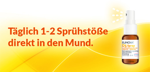 EUNOVA D3 vitamīna aerosols, 8 ml
