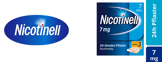 NICOTINELL 7 mg/24 stundu plāksteris 17,5 mg, 7 gab