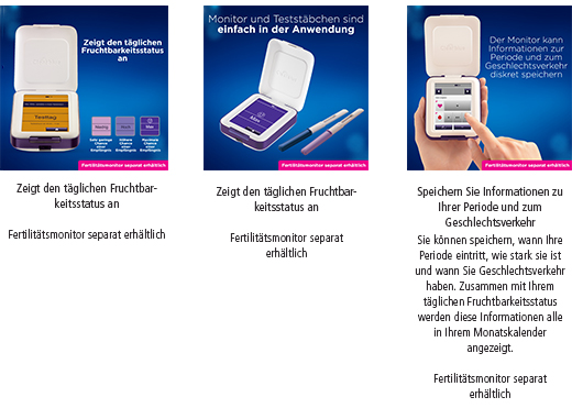 CLEARBLUE Fertility Monitor testa sloksnes 30+3, 33 gab