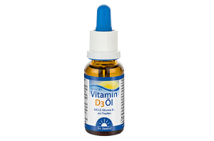 VITAMIN D3 ÖL Dr Jacob's pilieni, 20 ml