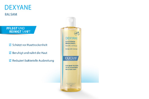 DUCRAY DEXYANE Aizsargājoša tīrīšanas eļļa, 400 ml