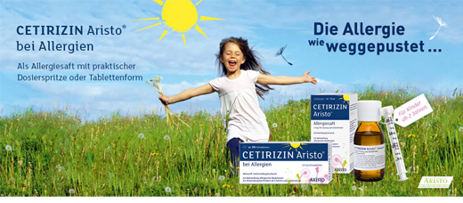 CETIRIZIN Aristo sula pret alerģiju 1 mg/ml perorālais šķīdums, 75 ml