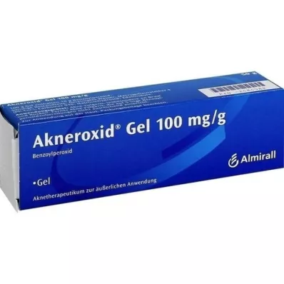AKNEROXID 10 g želejas, 50 g