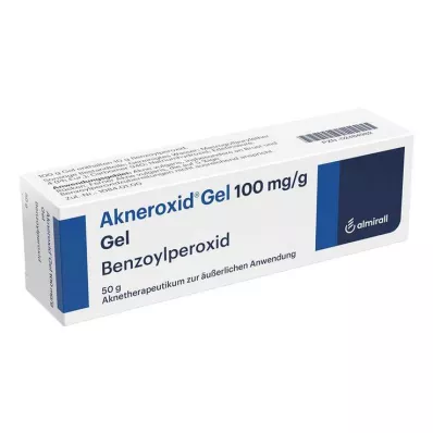AKNEROXID 10 g želejas, 50 g