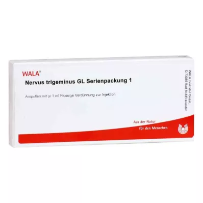NERVUS TRIGEMINUS GL Sērijas iepakojums 1 ampula, 10X1 ml