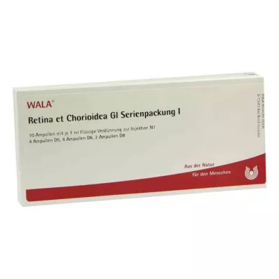 RETINA ET Chorioidea GL Sērijas iepakojums 1 ampula, 10X1 ml