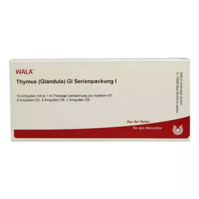 THYMUS GLANDULA GL Sērijas iepakojums 1 ampula, 10X1 ml
