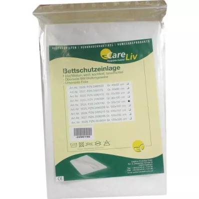 BETTSCHUTZEINLAGE Folija Molton 90x150 cm, 1 gab BETTSCHUTZEINLAGE Folija Molton 90x150 cm, 1 gab