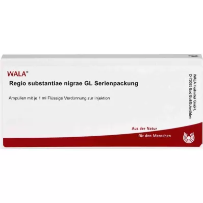 REGIO substantiae nigrae GL Sērijas iepakojuma ampulas, 10X1 ml