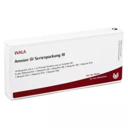 AMNION GL Sērijas iepakojums 3 ampulas, 10X1 ml