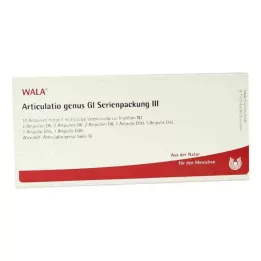 ARTICULATIO ģints GL Sērijas iepakojums 3 ampulas, 10X1 ml