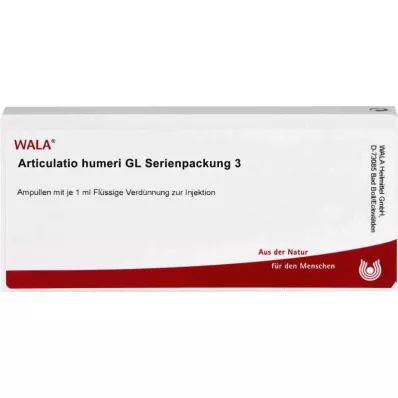 ARTICULATIO humeri GL sērijveida iepakojums 3 ampulas, 10X1 ml
