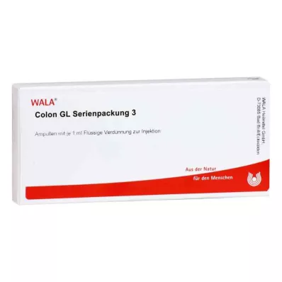 COLON GL Sērijas iepakojums 3 ampulas, 10X1 ml