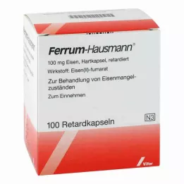 FERRUM HAUSMANN Ilgstošās darbības kapsulas, 100 gab