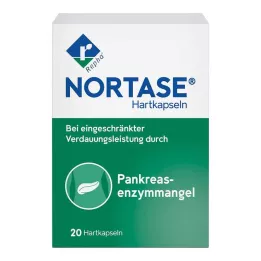 NORTASE Kapsulas, 20 gab