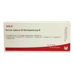 NERVUS OPTICUS GL Sērijas iepakojums 3 ampulas, 10X1 ml