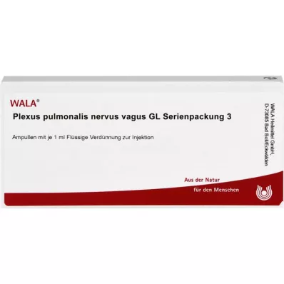 PLEXUS PULMONALIS Nervus vagus GL Sērijveida pa.3 amp., 10X1 ml