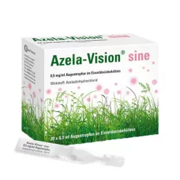 AZELA-Vision sine 0,5 mg/ml oftalmoloģiska vienreizēja deva, 20X0,3 ml