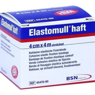 ELASTOMULL līmlente 4 cmx4 m fiksācijas pārsējs, 1 gab