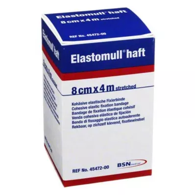 ELASTOMULL līmlente 8 cmx4 m fiksācijas pārsējs, 1 gab ELASTOMULL līmlente 8 cmx4 m fiksācijas pārsējs, 1 gab