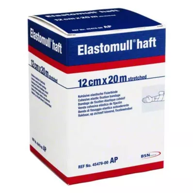 ELASTOMULL līmlente 12 cmx20 m fiksācijas pārsējs, 1 gab