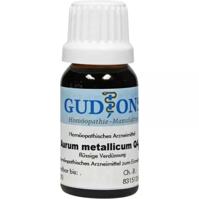 AURUM METALLICUM Q 4 šķīdums, 15 ml