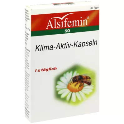 ALSIFEMIN 50 Climate-Active ar soju 1x1 kapsulas, 30 kapsulas