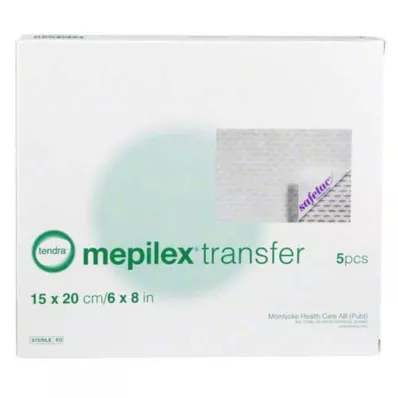 MEPILEX Putu pārsējs 15x20 cm sterils, 5 gab MEPILEX Putu pārsējs 15x20 cm sterils, 5 gab